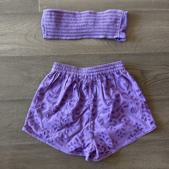 Rococo Sand Purple Women Shorts size small - Picture 2 of 2